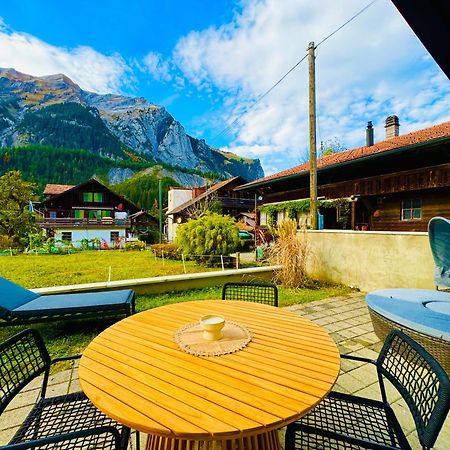 Cute & Cozy Oasis, Private Afternoon Sun Terrace Daire Kandersteg Dış mekan fotoğraf