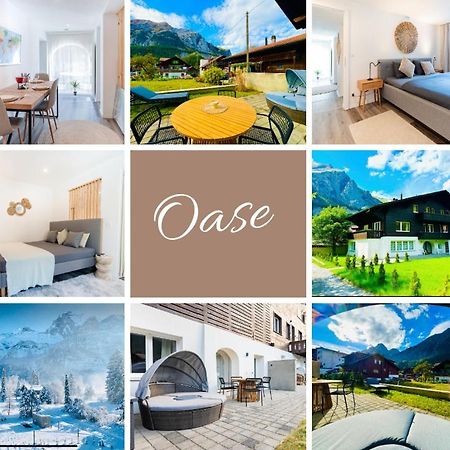 Cute & Cozy Oasis, Private Afternoon Sun Terrace Daire Kandersteg Dış mekan fotoğraf